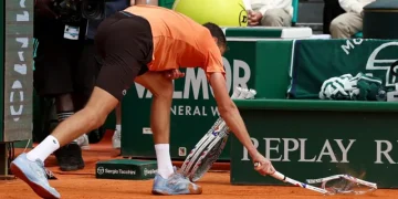 Medvedev Double Bagelled in Monte Carlo