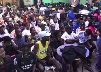 Arsenal Fans in Hoima Left Stunned After Man City Defeat at Guinness Viewing Party