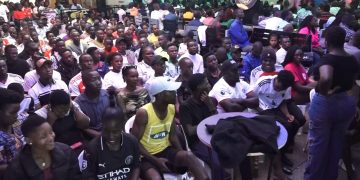 Arsenal Fans in Hoima Left Stunned After Man City Defeat at Guinness Viewing Party