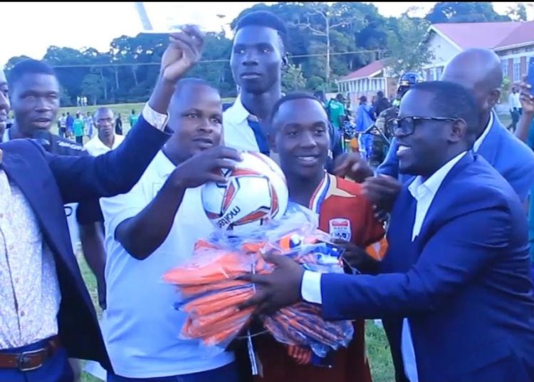 Ssekandi Office Boosts Masaka School Teams Ahead of U-20 Regional Games