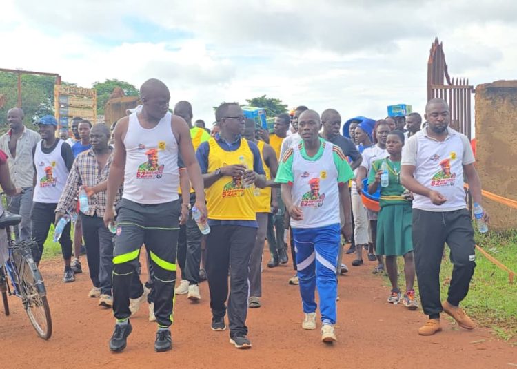 Amolatar Marks Muhoozi’s Birthday with Charity Marathon