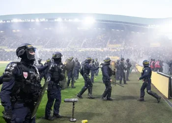 Nantes Game Halted After Fan Chaos