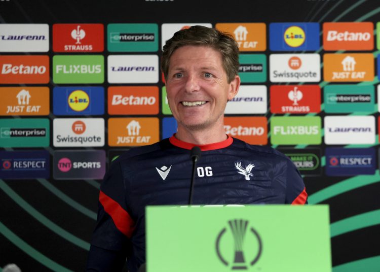 Glasner: No Sadness, Only Focus as Palace Chase European Glory