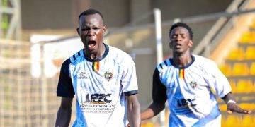 AFC Leopards Tracking Entebbe UPPC Forward Ambrose Kigozi