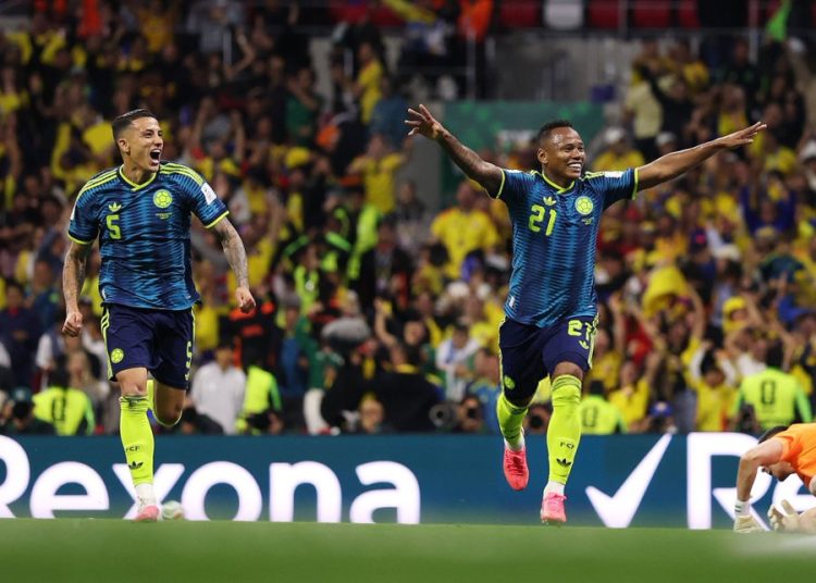 Colombia Overcome Uzbekistan to Ruin World Cup Debut Party