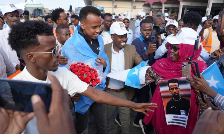 Somali Referee Barred From US Gets Hero’s Welcome