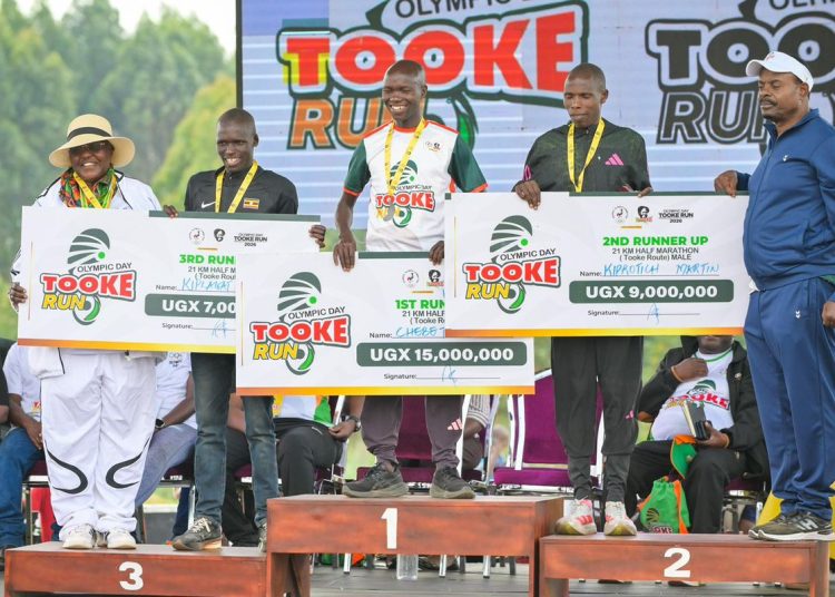 Chebet and Esther Crowned Half Marathon Champions at Olympic Day Tooke Run