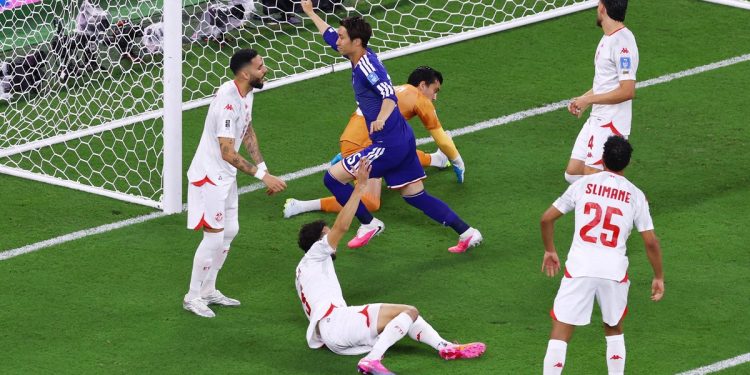 Japan Make World Cup History With Four-Goal Rout of Tunisia