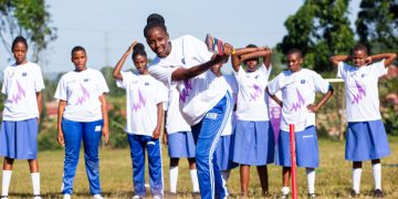 Victoria Pearls Inspire Over 200 Students During Women’s Cricket Week in Mukono