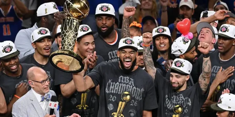 Knicks End 53-year Title Drought